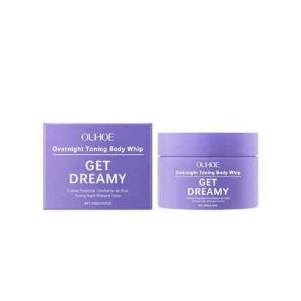 Get Dreamy Overnight Toning Whip, Overnight Body Toning Cream, Toning & Firming Body Cream That Works While You Sleep, Helps Target the Appearance of Loose Skin on the Body, Restore Elasticit