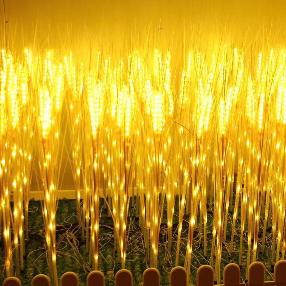 Duckkoko Faux Pampas Grass Decor Solar Lights Outdoor Tall Branches Dried Reed Artificial Plants - Image 5
