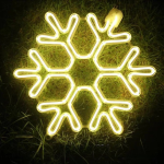 Duckkoko Big Christmas Snowflakes Lights Waterproof Battery Operated Snowflakes Christmas Decorations - Image 7