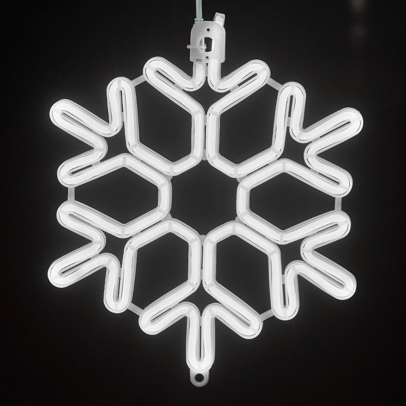 Duckkoko Big Christmas Snowflakes Lights Waterproof Battery Operated Snowflakes Christmas Decorations - Image 9